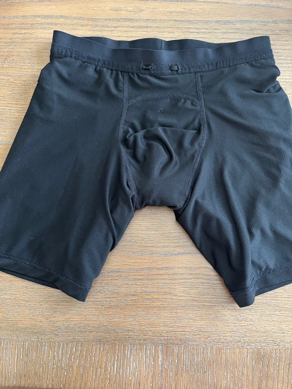 Nike Black Athletic Running Shorts with Reflective Swoosh - Picture 9 of 16